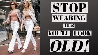 7 Common Fashion Mistakes Making You Look Old & Outdated | Fashion Over 40