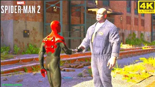 spiderman 2 ps5 walkthrough gameplay ! peter save tombstone (4k  6fps)