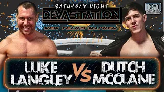 Luke Langley vs. "Director's Cut" Dutch McClane (Full Match) | HCW New Year's Mayhem