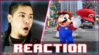 SUPER MARIO ODYSSEY TRAILER REACTION