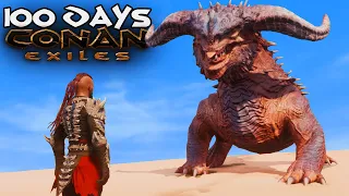 I Spent 100 Days in Conan Exiles