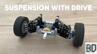 Suspension And Drive Without Special Parts | Lego Technic