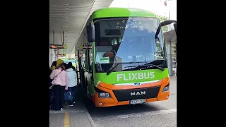 Going Back To Vienna From Budapest Hungary |Flixbus