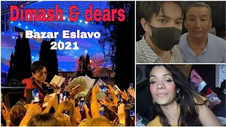 Dimash y afortunadas dears en el Bazar Eslavo 2021. subtítulos