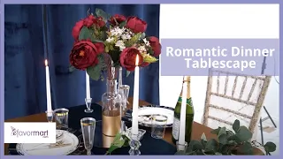 Romantic Dinner Tablescape | DIY Home Décor | eFavormart.com