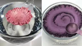 Pigment slime mixing Most Satisfying slime ASMR compilation