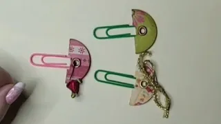 HOW TO MAKE PAPERCLIP TABS | EASY CRAFT WITH ME!