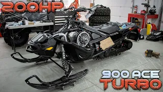 MASSIVE GAINS! 2020 Renegade Adrenaline 900 Ace Turbo Gets 200HP!