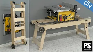 DIY Portable Table Saw Stand - Pt. 1