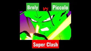 Dragon Ball Fighterz - Broly Vs Piccolo Super Clash #shorts #dbfz #anime #dragonball #games