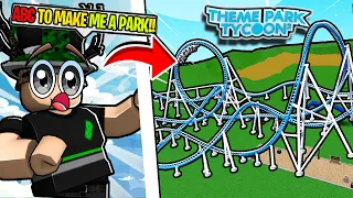 Asking *STRANGERS* To Build My Theme Park Tycoon 2 PARK! 😲 Ft: Thijmen0808