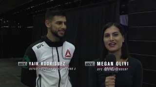 Fight Night Phoenix: Yair Rodriguez Backstage Interview