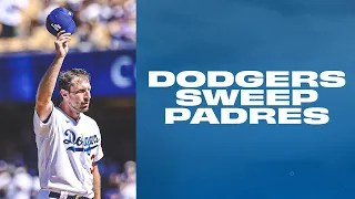 Dodgers Sweep Padres