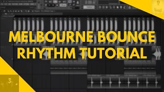 [Beginners tutorial] - How to make a really simple melbourne bounce rhythm + FREE FLP