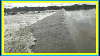 cheia Grande do Rio Seridó para açude Boqueirão Parelhas RN