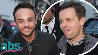 Beaming Ant McPartlin attends Prince's Trust Awards with Dec