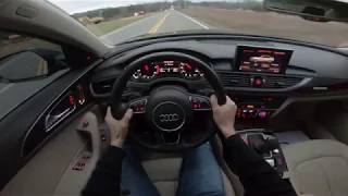 POV: ALL BLACK AND TAN AUDI A6 QUATTRO  WITH 252 HP/ 273FT. LBS