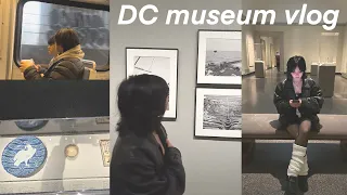 a silly little DC vlog : museums, food, a new year !