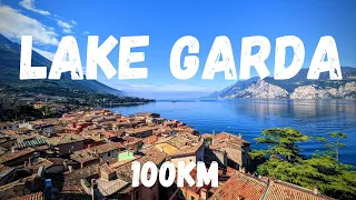 Garda Trail Hike: 100km Trekking around Lake Garda!   [VLOG] [4K] [EN]