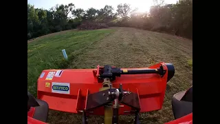 First Cut with the Betstco Flail Mower EFG-125