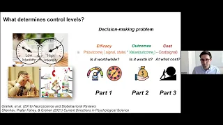 Dr. Ivan Grahek - Neural and Computational Mechanisms of Flexible Goal Engagement