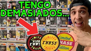 ¡TODOS los Funko Pops CHASE de mi COLECCIÓN! *no esperaba tener tantas figuras*