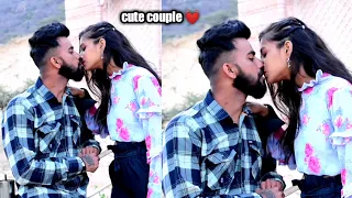 kissing prank on my cute girlfriend Soniya gone extremely romantic