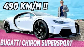 Essai Bugatti Chiron Super Sport - 490 km/h en voiture c'est possible !