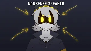 NONSENSE SPEAKER ||Murder Drones OC|| animation meme 500 Spacial (FLIPACLIP)