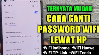 Cara mengganti password wifi lewat hp