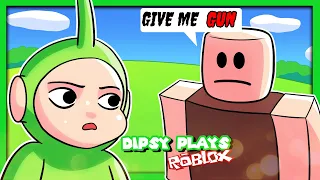 🌈 CREEPY ROBLOX FRIEND! | Dipsy Plays Roblox NPCs Are Becoming Smart!