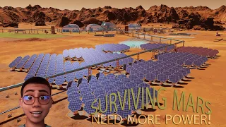 Make a Giant Solar Array in Surviving Mars; GAMING