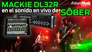 Mackie DL32R con SÔBER (¡mezcla digital de ROCK en VIVO!)