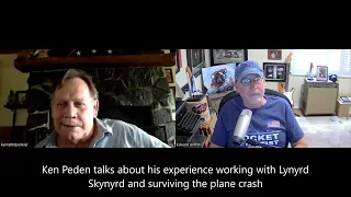Lynyrd Skynyrd Airplane Crash Survivor Ken Peden {talks about the plane crash}