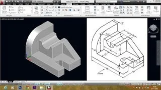 AUTOCAD  MECHANICAL MODELING PART1 - MAKING A  3D MODEL