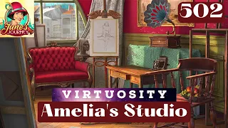 JUNE'S JOURNEY 502 | AMELIA'S STUDIO (Hidden Object Game) *Full Mastered Scene*