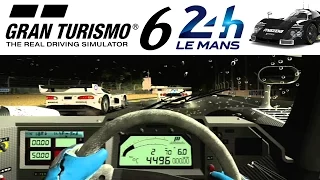 Gran Turismo 6: 24 Minutes of Le Mans Gameplay (Mazda 787B Stealth)