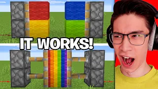 Testing Viral TikTok Minecraft Hacks That Are 100% Real