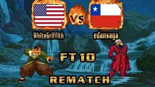 Garou: Mark of the Wolves - WhiteGriffith (USA) VS (CHL) edansaga [garou] [Fightcade/FT10/Rematch]