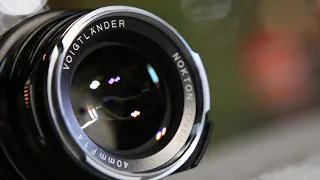 🧐Using Voigtlander 40mm 1.4 Photo Lens for VIDEO 🎥 - 2 BIG ISSUES  (+ Daytime / Nighttime Footage)