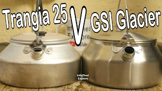 Trangia 25 V GSI Glacier Kettle. Two excellent camping kettles