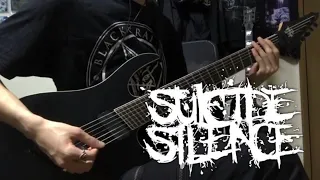 Suicide Silence / Unanswered(feat. Phil Bozeman) ‐ live (guitar cover)