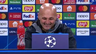 Eintracht-Napoli 0-2, Spalletti: "Ci vuole molta calma. Ce da giocare un'altra per passare il turno"