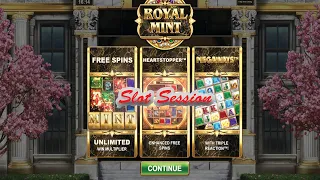 Royal Mint Megaways slots session | Big Time Gaming