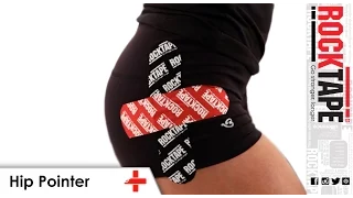 RockTape - Kinesiology Tape Instruction - Hip Pointer