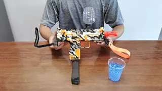 UZI Gel Blaster Unboxing 2022 - Electric Splatter Ball Toy Gun