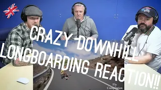 Crazy Downhill Longboarding REACTION!! | OFFICE BLOKES REACT!!