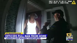 Lawsuit filed against Fountain PD after man pulled from home without probable cause, warrant