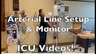 Arterial Line Setup and Monitor