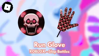 How to get the RUN GLOVE + 'It's Finally Over...' BADGE in ROBLOX - Slap Battles (TUTORIAL)